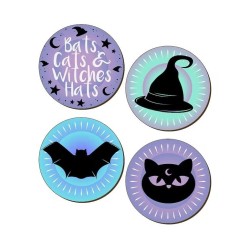 Sous verre Bats Cats