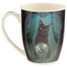 Mug chat noir sorcière verte Lisa Parker