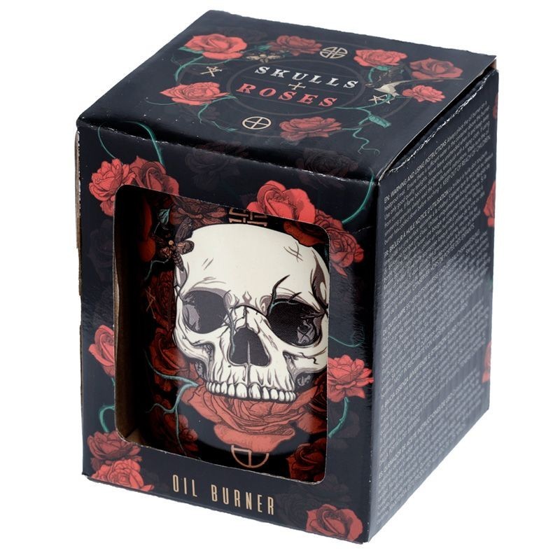Brûleur huile et fondants skull n' roses