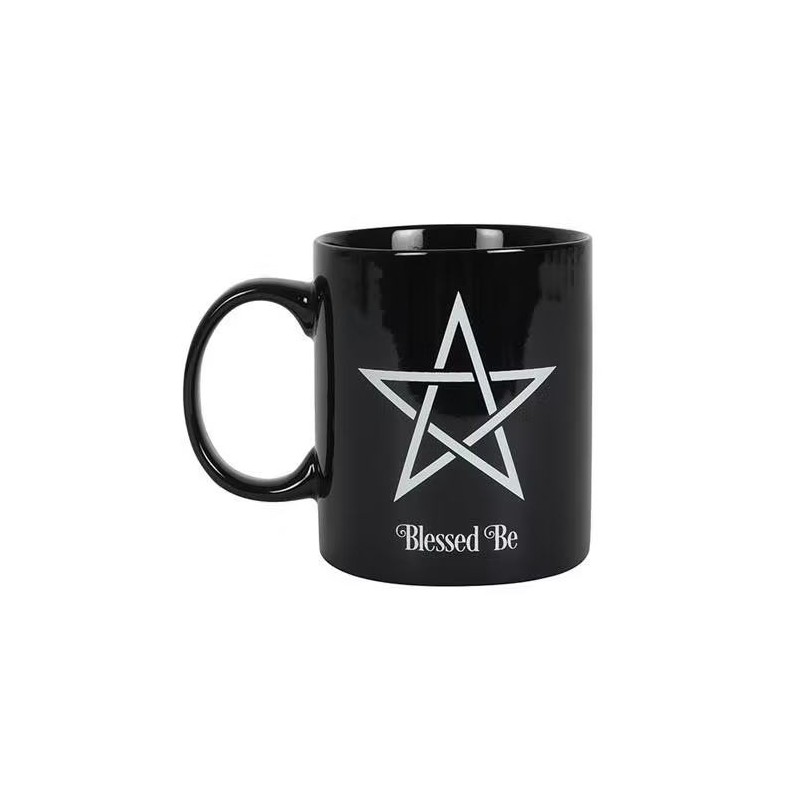 Mug pentagramme noir