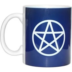 Mug pentagramme bleu nuit