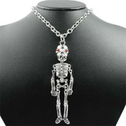 Collier squelette