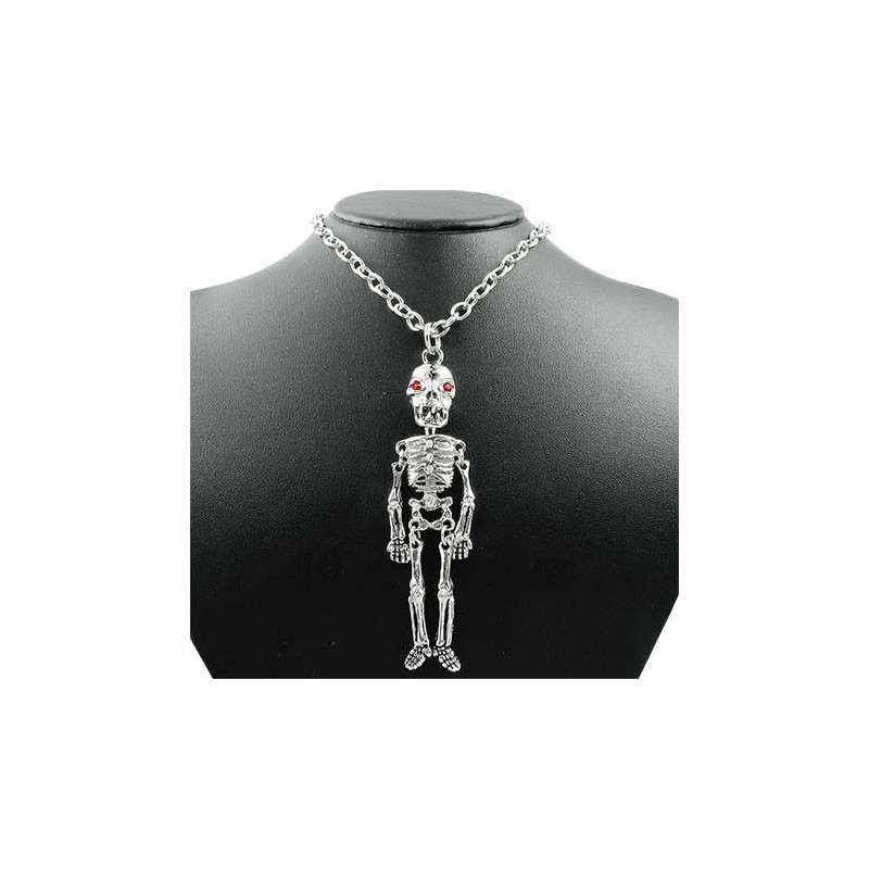 Collier squelette