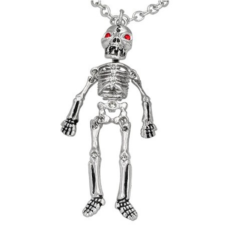 Collier squelette