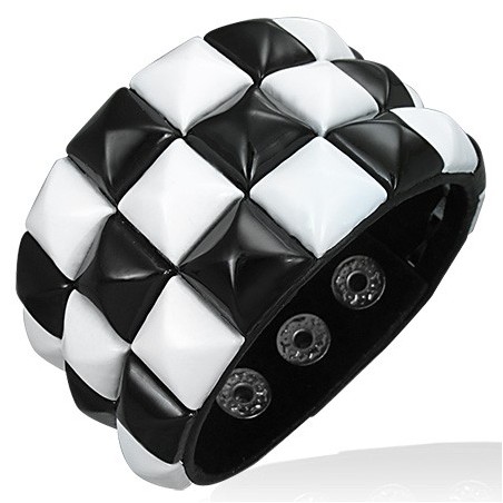 Bracelet studs blancs