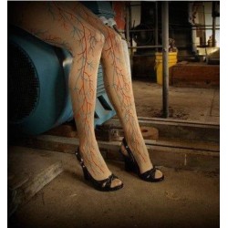 Collants veines zombie