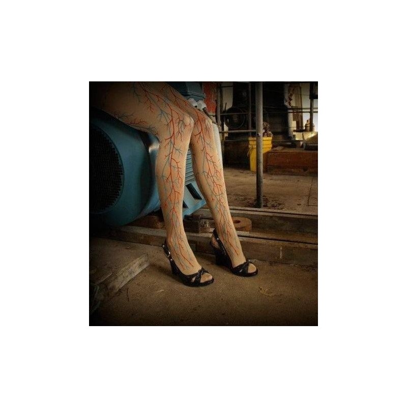 Collants veines zombie