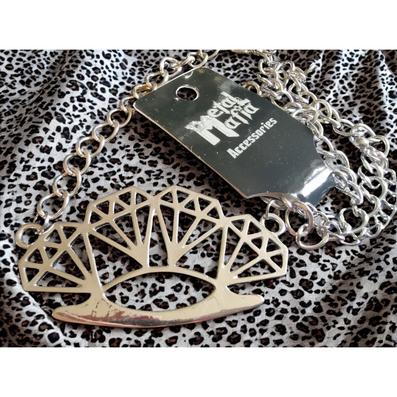 Collier poing américain (diamant)