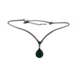 Diadème médiéval (vert)