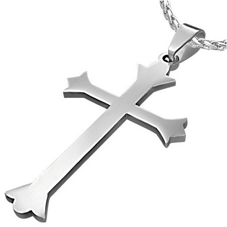 Pendentif croix médiéval