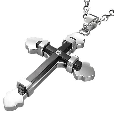 Pendentif croix crucifix