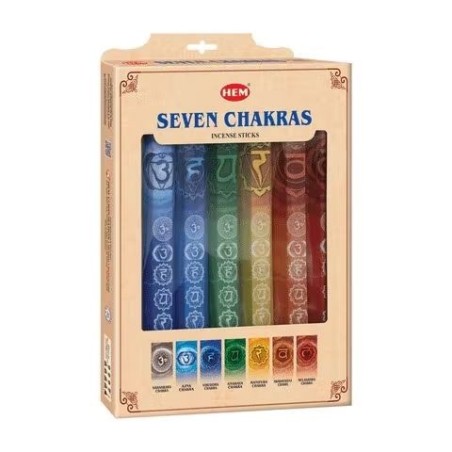 Coffret encens 7 chakras