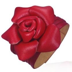 Bracelet rose rouge