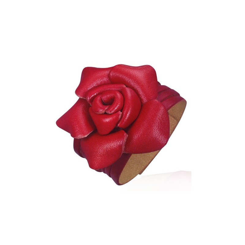 Bracelet rose rouge
