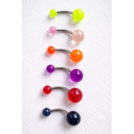 Lot piercings couleur