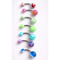 Lot piercings rayures