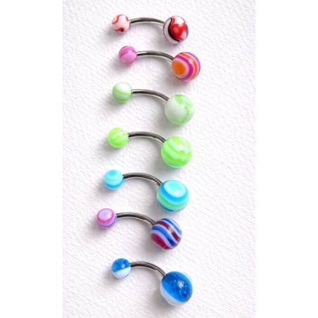 Lot piercings rayures