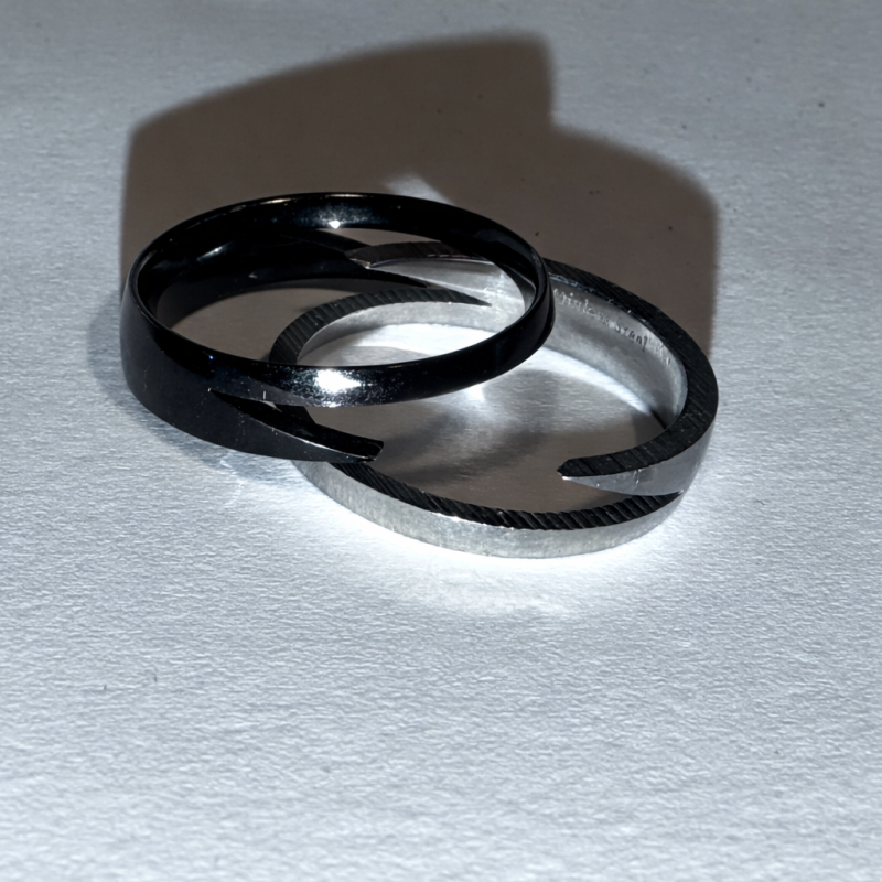 Bague éclair sécable