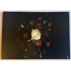 Carte postale bouquet de roses