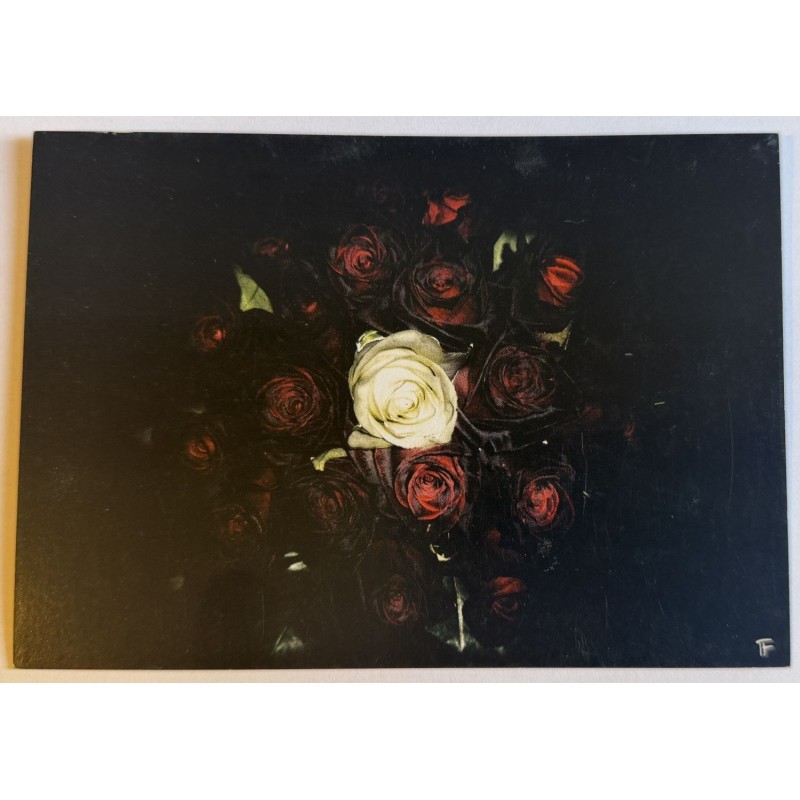Carte postale bouquet de roses