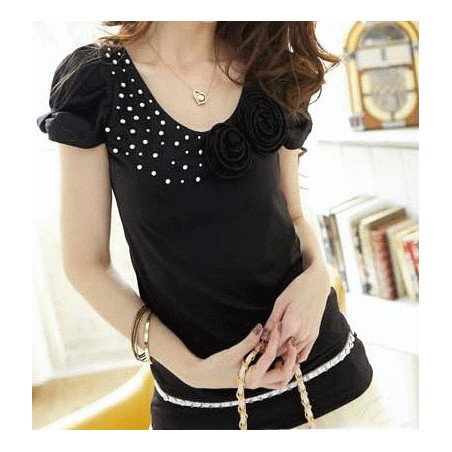 Top Dollie star (noir)