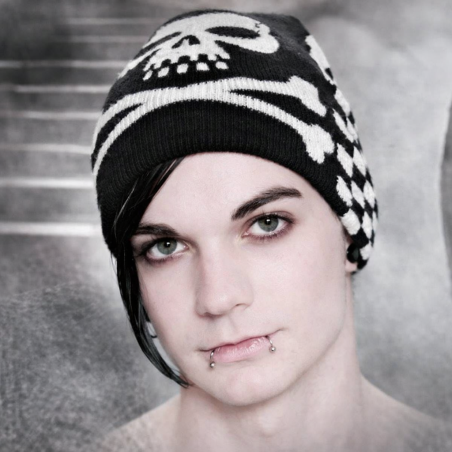 Bonnet tête de mort