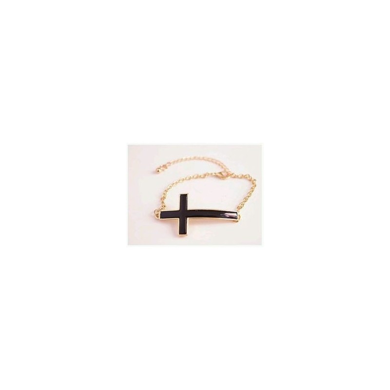Bracelet croix gold