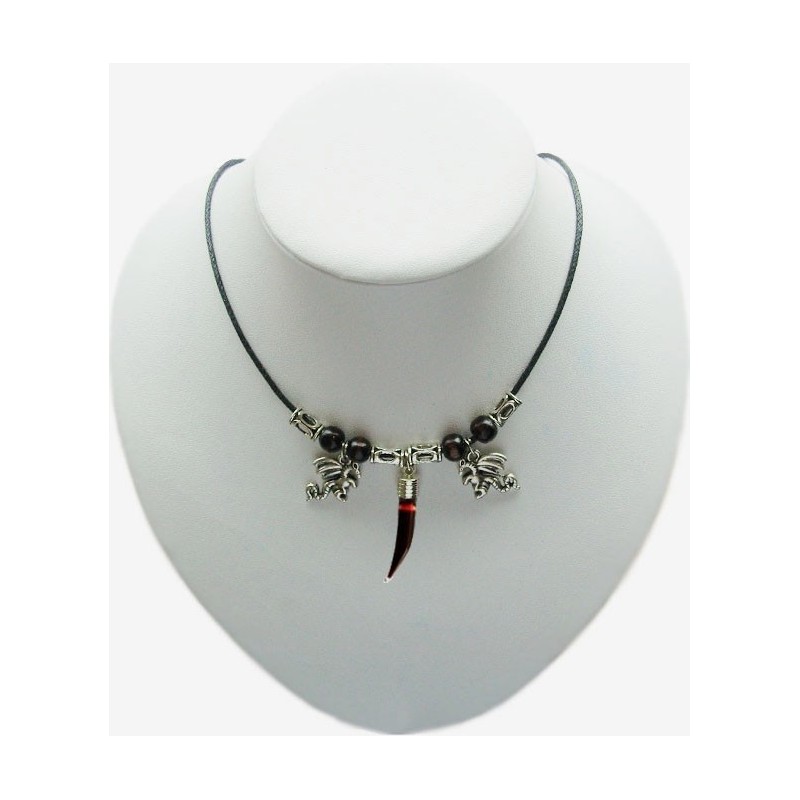 Collier blood jewelry dragon