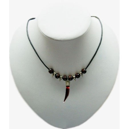 Collier blood jewelry spike