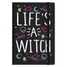 Carnet "La vie est une sorcière"