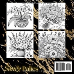 Cahier de coloriage "Fleurs et bouquets"