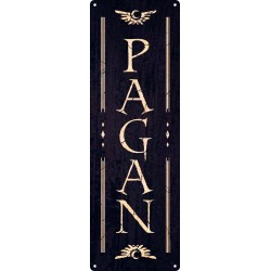 Plaque métal PAGAN