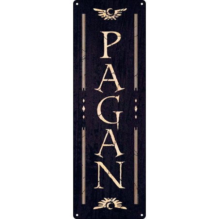 Plaque métal PAGAN