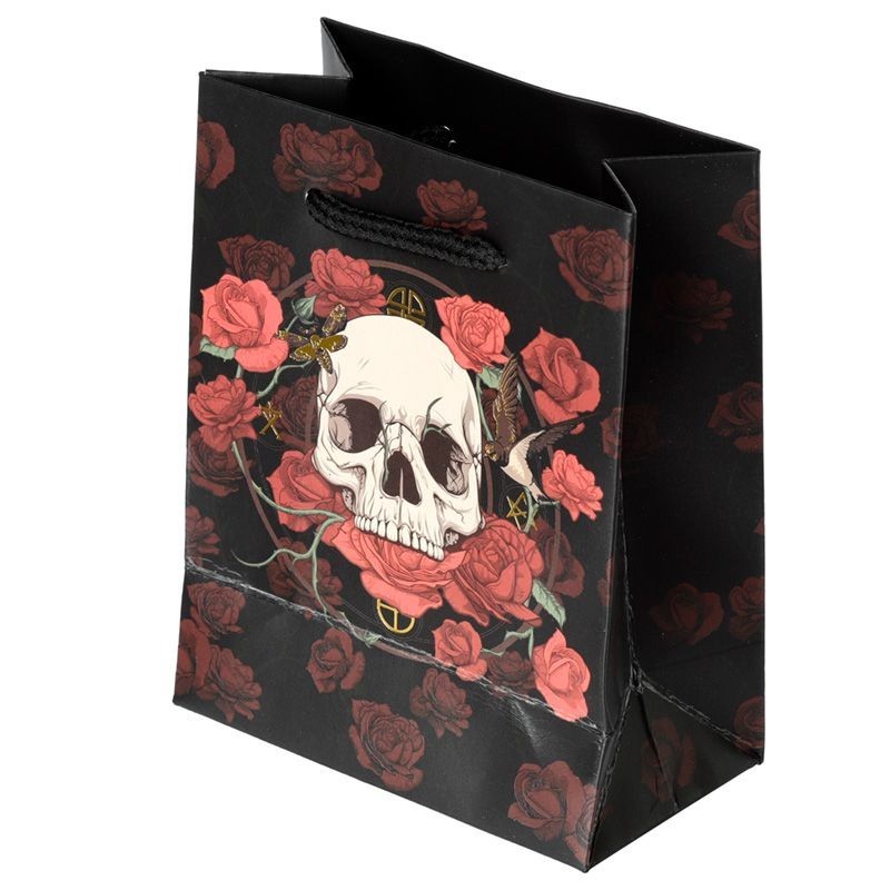 Sac cadeaux Skulls n' roses